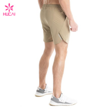 Wholesale Polyester Running Shorts Dry Fit Mens Sport Clothing